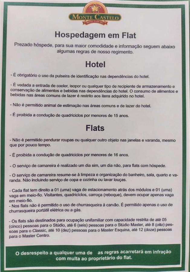 Flat Monte Castelo Gravatá Aparthotel Exterior foto